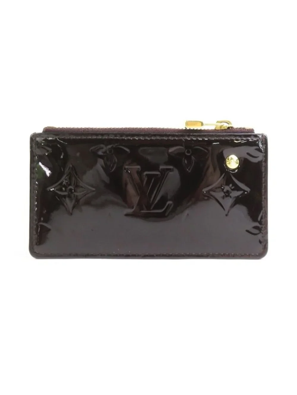 Louis Vuitton Coin Case Key Monogram Vernis Pochette Cles